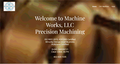 Desktop Screenshot of machineworksllc.com